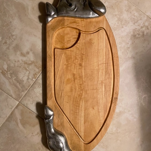Serving Platter - Pig Pork Roast Pork Roast Decorative Board or Carving / - Picture 3 of 7